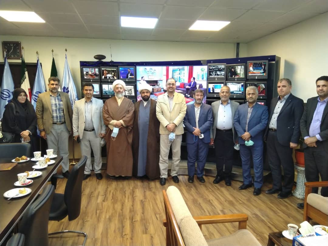 دیدار اعضای شورای اسلامی شهر و شهردار پیشوا با مدیرکل روابط عمومی صدا و سیما